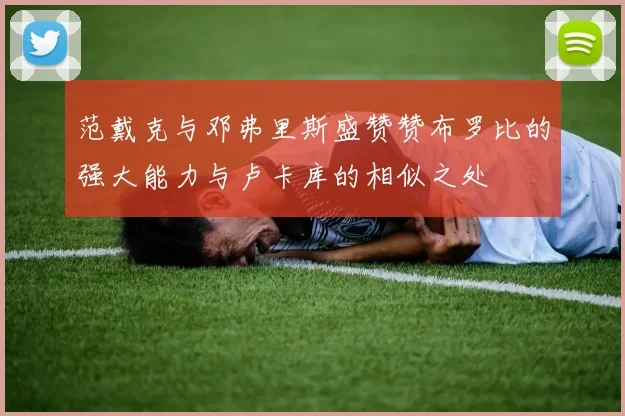 范戴克与邓弗里斯盛赞赞布罗比的强大能力与卢卡库的相似之处